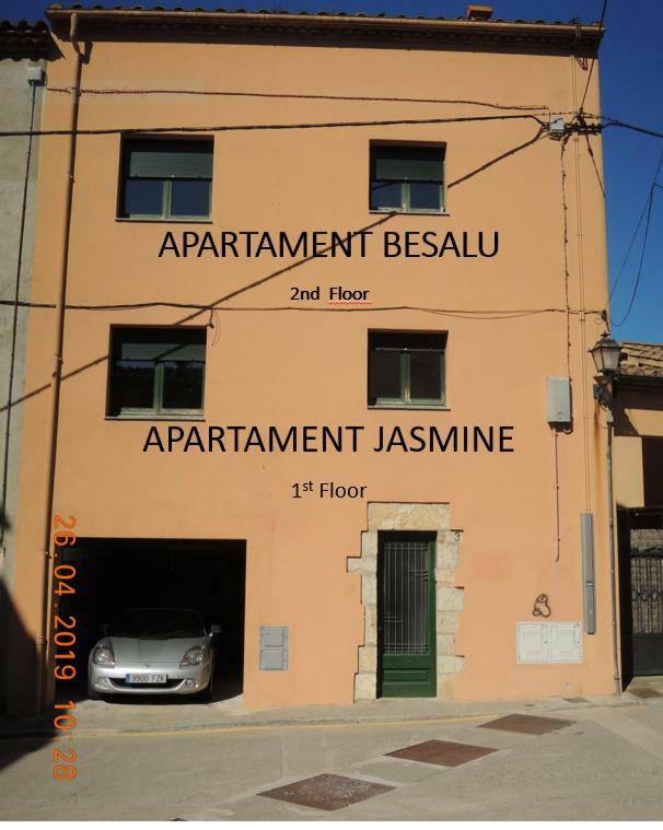 Apartament Besalu Daire Dış mekan fotoğraf